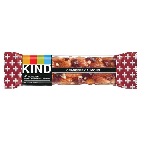 KIND, PLUS ANTIOXIDANTS BAR WITH MACADAMIA NUTS, CRANBERRY ALMOND 1.4 Oz(Pack of 72)