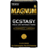 Trojan Magnum Ultrasmooth Lubricant Large Size Condoms0.8oz (Pack of 48)