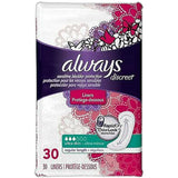 Always Discreet Ultra Thin Incontinence Pads For Women Regular Liners 2.18Oz (Pack Of 3)
