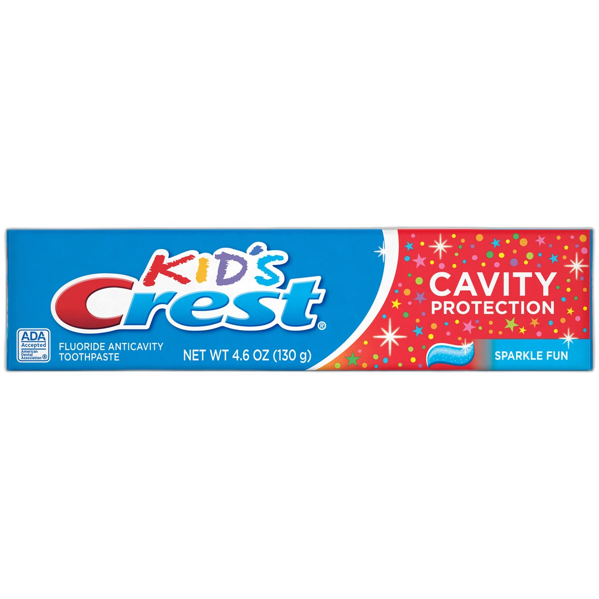 Crest Kid's Fluoride Anticavity Toothpaste Sparkle Fun Flavor 4.6Oz (Pack of 12)
