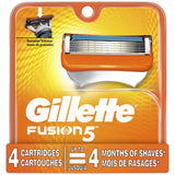 Gillette Fusion Catridges For The Power Razor4 Each 5 in 1 Power Blades 0.6Oz (Pack of 48)