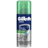 Gillette Series Sensitive Skin Shave Gel2.5Oz (Pack of 24)