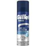 Gillette Series Shave Gel Moisturizing7Oz (Pack of 12)