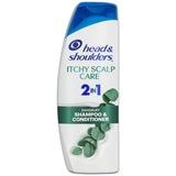 Head & Shoulders Itchy Scalp Care 2 in 1 Dandruff Shampoo and Conditioner 8.45Oz (Pack of 6)