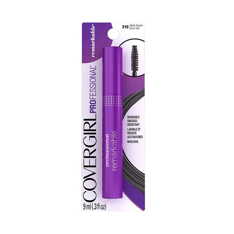 CoverGirl - Remarkable Washable Waterproof Mascara 0.30 fl Oz (Pack of 72)