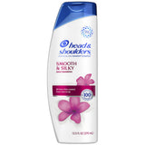 Head and Shoulders Dandruff Shampoo Smooth and Silky 12.5Oz (Pack of 6)
