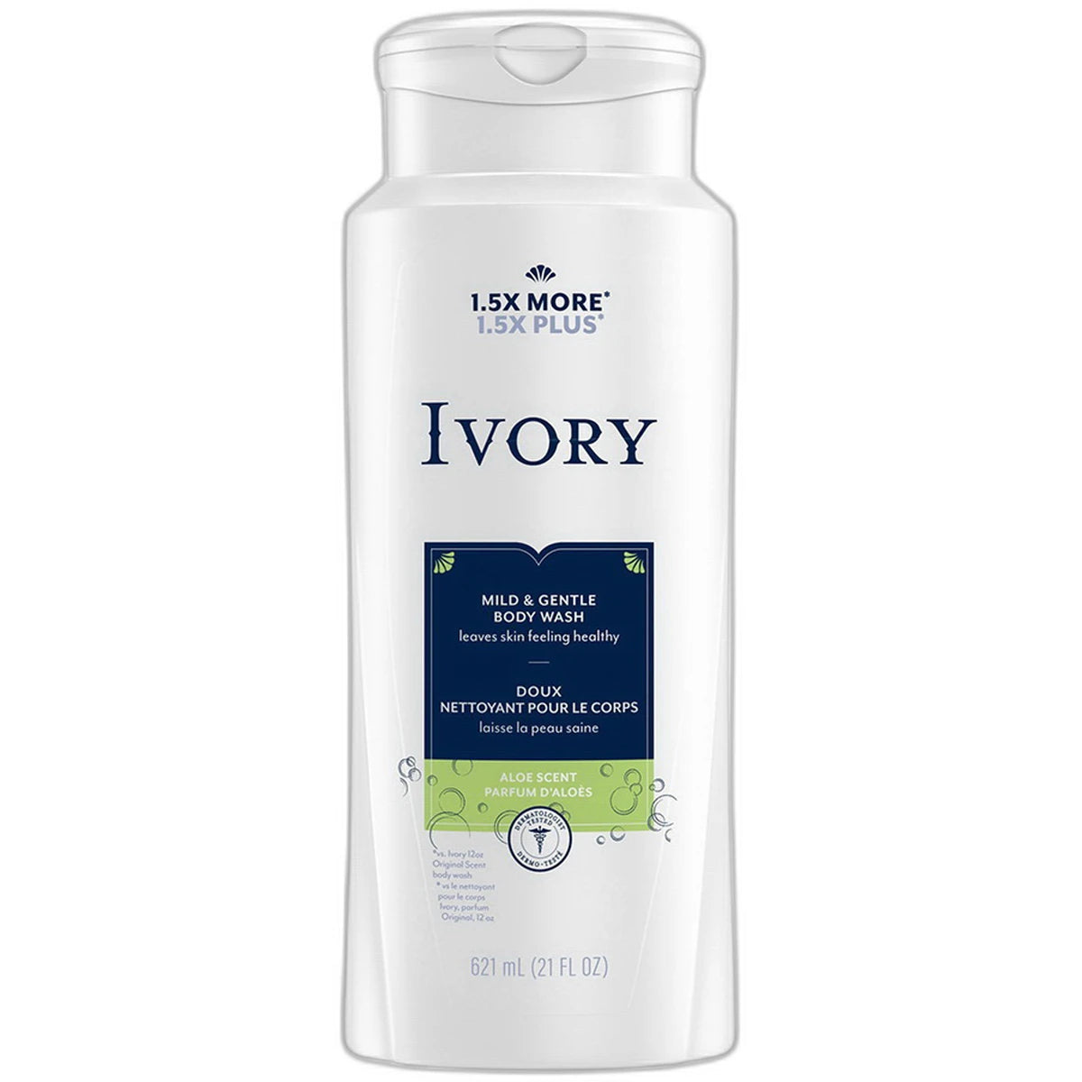 Ivory Scented Body Wash Aloe 21Oz (Pack of 4)