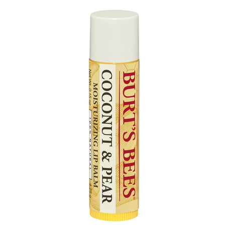 Burt'S Bees Coconut & Pear Moisturizing Lip Balm 0.15 Oz (Pack Of 72)