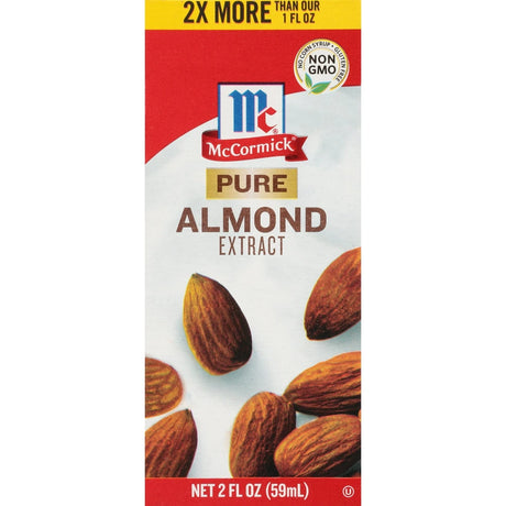 McCormick 2 Pure Almond Extract 2Oz (Pack of 72)