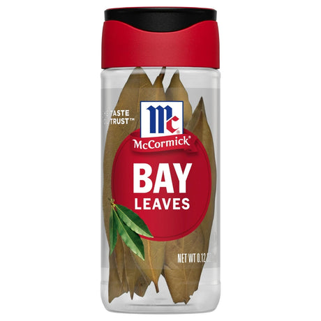 Mccormick No Artificial Flavors Kosher Bay Leaves Bottle 0.12 Oz (Pack Of 72)
