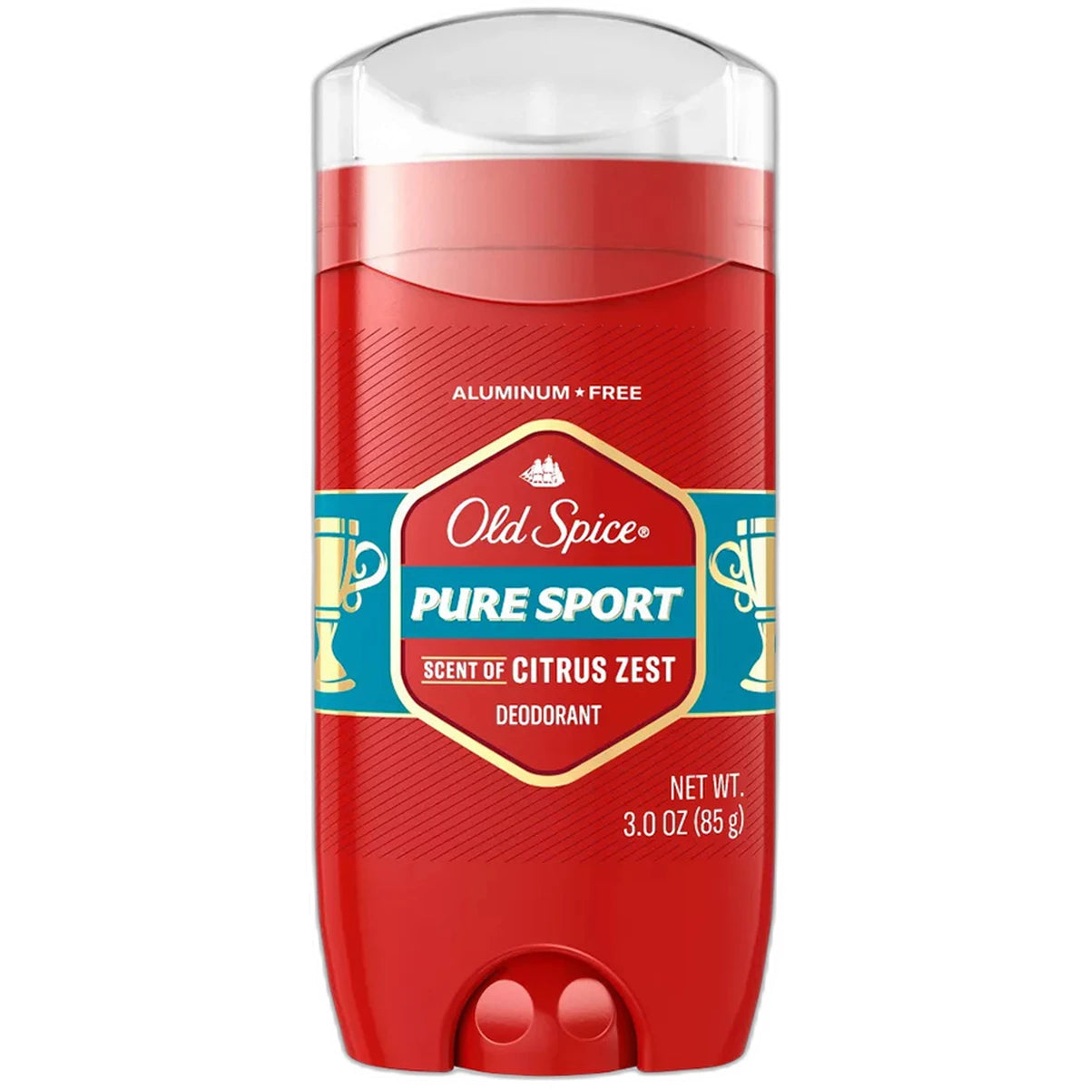 Old Spice Red Zone Pure Sport Aluminum Free Deodorant 3Oz (Pack of 12)