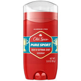 Old Spice Red Zone Pure Sport Aluminum Free Deodorant 3Oz (Pack of 12)