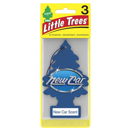 Little Trees Car Air Freshener New Car Scent 3 Ea (Pack of 96)