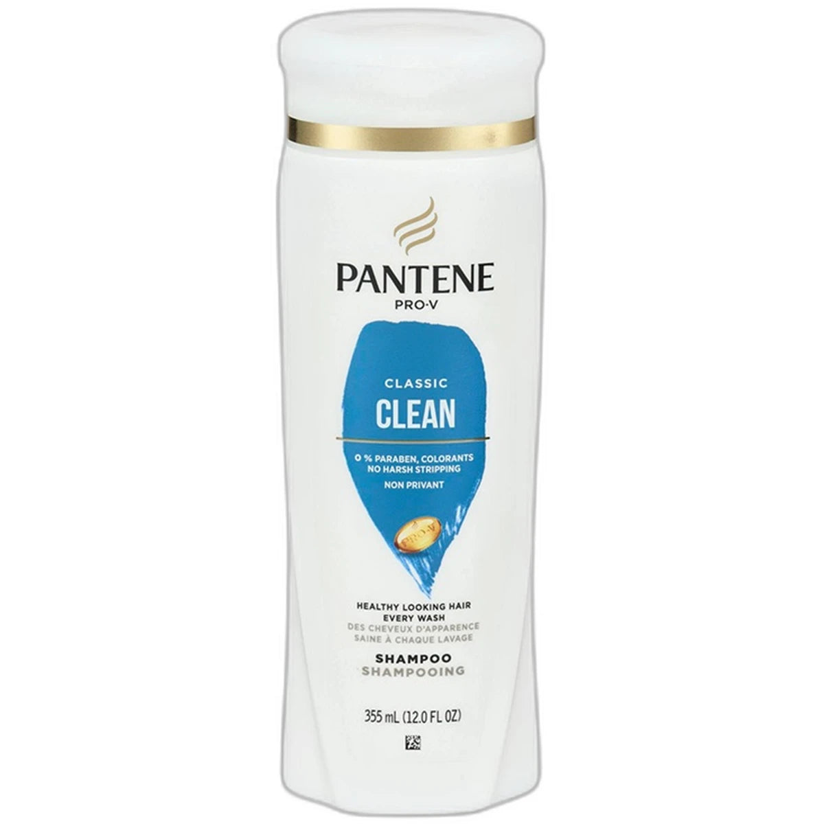 Pantene Pro V Classic Clean Shampoo 12Oz (Pack of 6)