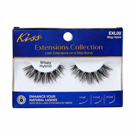 KISS EXTENSION WHISP HYBRID 1CT (Pack of 108)