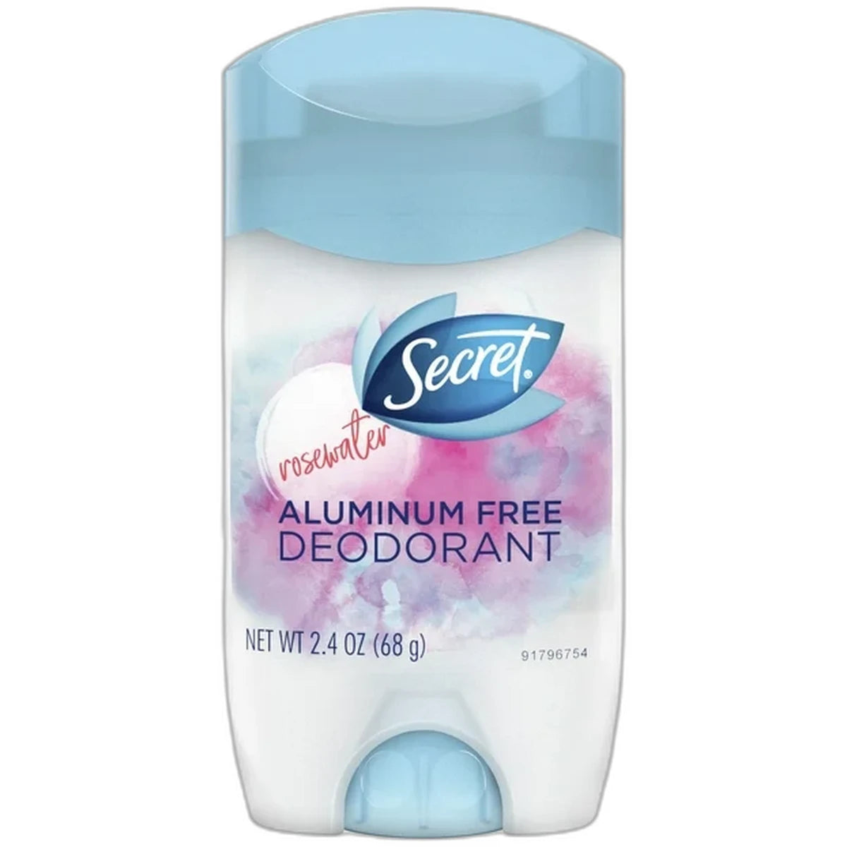 Secret Aluminum Free Deodorant for Women Coconut 2.4Oz (Pack of 12)