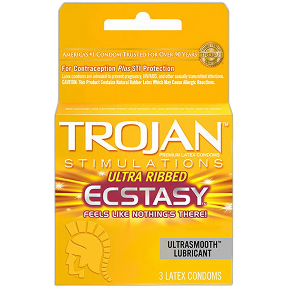 Trojan Ultrasmooth Lubricant Condoms 0.8oz(Pack of 48)