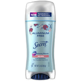 Secret Aluminum Free Deodorant for Women Real Rose 2.4Oz (Pack of 12)