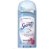 Secret Antiperspirant and Deodorant Invisible Solid Powder Fresh 2.6Oz (Pack of 12)