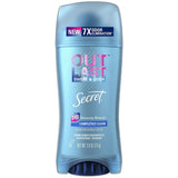 Secret Outlast Antiperspirant Deodorant Invisible Solid Completely Clean 2.6Oz (Pack of 12)
