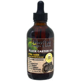 Jamaican Mango and Lime Black Castor Oil Xtra Dark 4Oz (Pack of 6)
