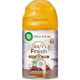 Air Wick Automatic Air Freshener Spray Refill Paradise Retreat Essential Oils 5.89Oz (Pack of 6)