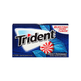 Trident Peppermint Sugar Free Gum, 14 Ct (Pack of 144)