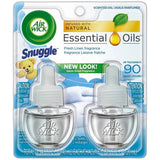 Air Wick Infused With Natural Essential Oil Refills Multipack 1.34Oz (Pack Of 6)