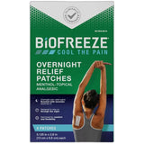 Biofreeze Overnight Joint and Muscle Pain Relief Patches 4oz (Pack of 24)
