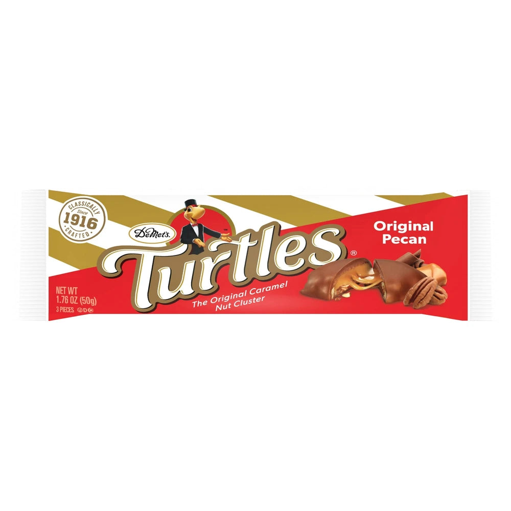 Demet's Turtles Original Chocolates Candy - 1.76 Oz (Pack of 144)