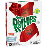 Fruit Roll-Ups Strawberry Sensation 0.5 Oz (Pack Of 10)
