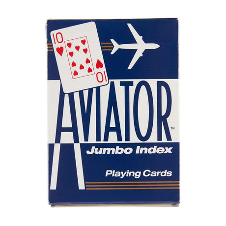 Aviator Playing Cards - Poker Jumbo Index (Pack of 144)