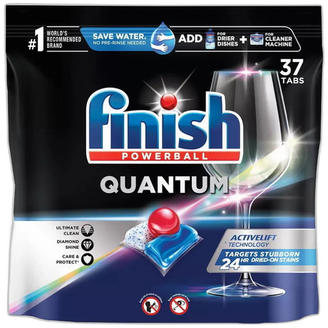 Finish Quantum Powerball Dishwasher Pods 33.12oz (Pack of 4)