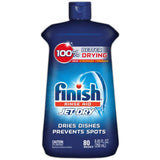 Finish Rinse Aid Jet-Dry Prevents Spots Dishwasher 8.45Oz (Pack of 8)