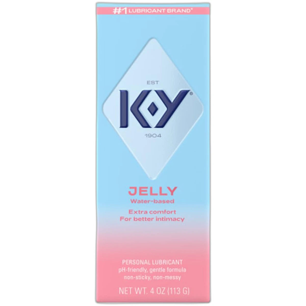 K-Y Jelly Classic Water Based Personal Lubricant 2Oz (Pack of 72)