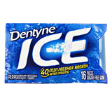 114503 Dentyne Peppermint Ice Gum - Pack of 9 - 16 Piece (Pack of 162)