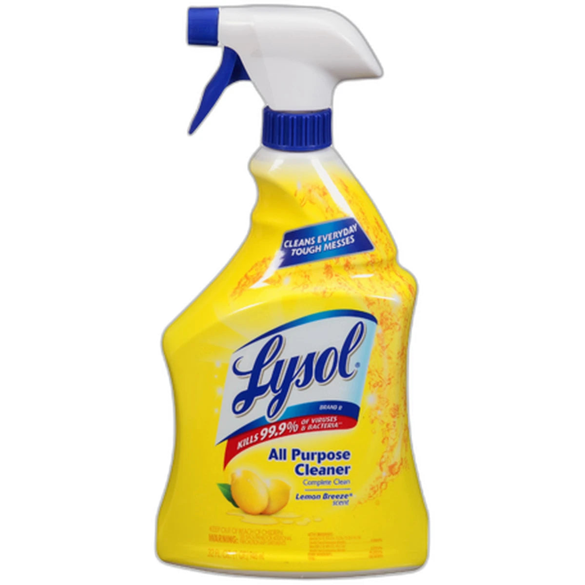 Lysol All Purpose Cleaner Trigger Spray Lemon Flavor32Oz (Pack of 12)
