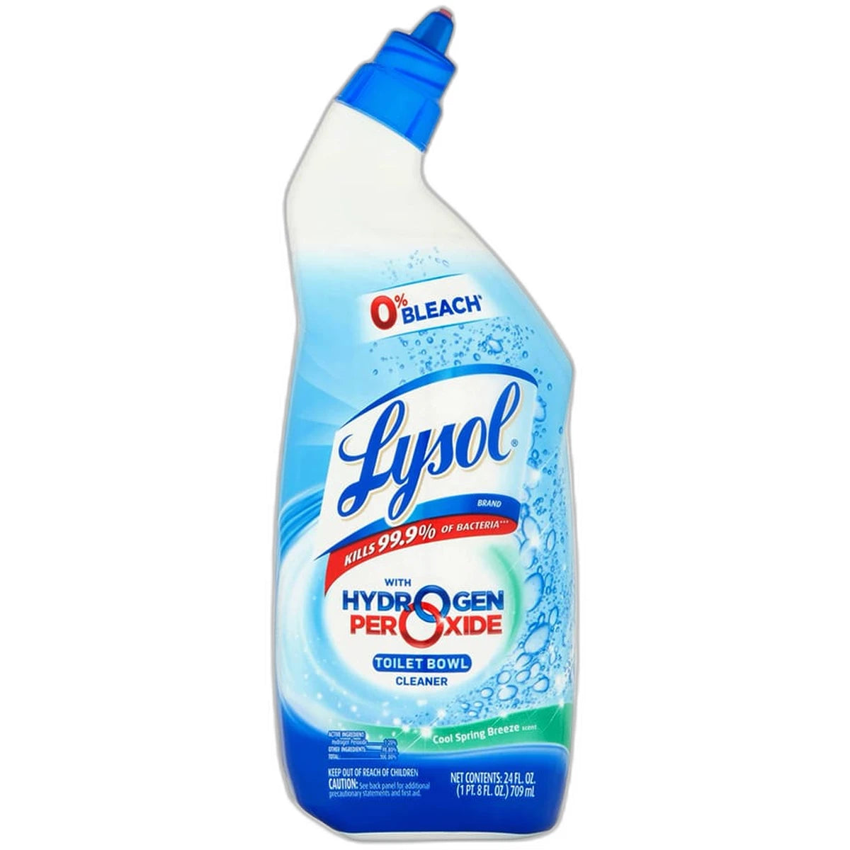 Lysol Bleach Free Hydrogen Peroxide Toilet Bowl Cleaner Fresh 24Oz (Pack of 9)