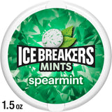 Ice Breakers Sugar Free Mints - Spearmint, 1.5 Oz (Pack of 192)