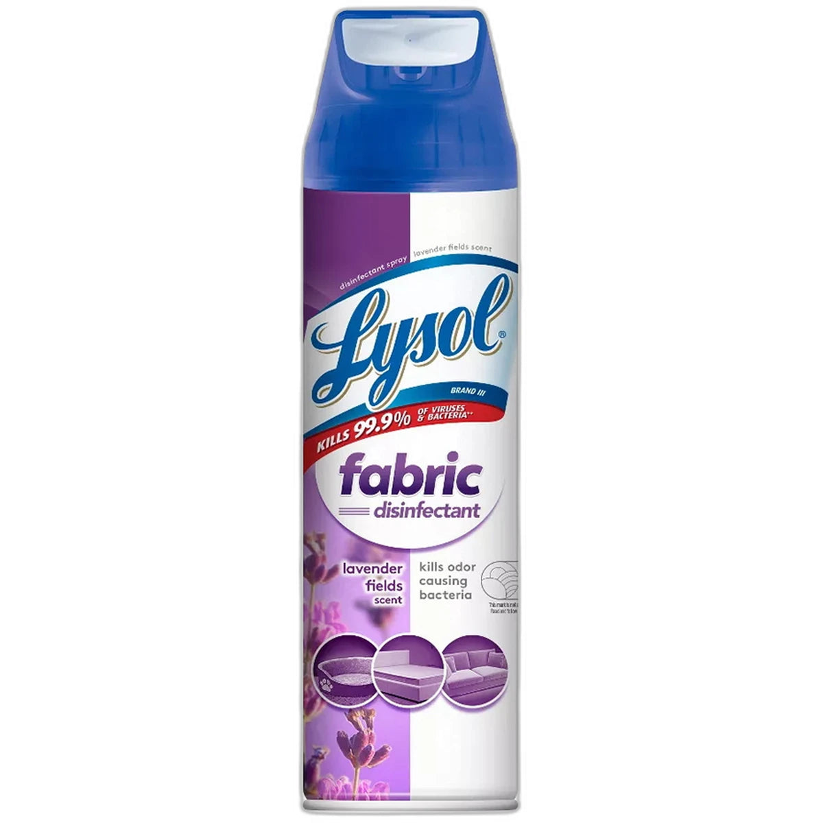 Lysol Lavender Disinfectant Spray Fabric 15Oz (Pack of 12)