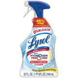 Lysol Multi Purpose Cleaner Spray For Cleaning and Disinfecting Bleach Free Citrus Scent 32Oz (Pack of 9)