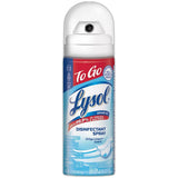 Lysol To Go Disinfectant Spray Crisp Linen 1.5Oz (Pack of 12)