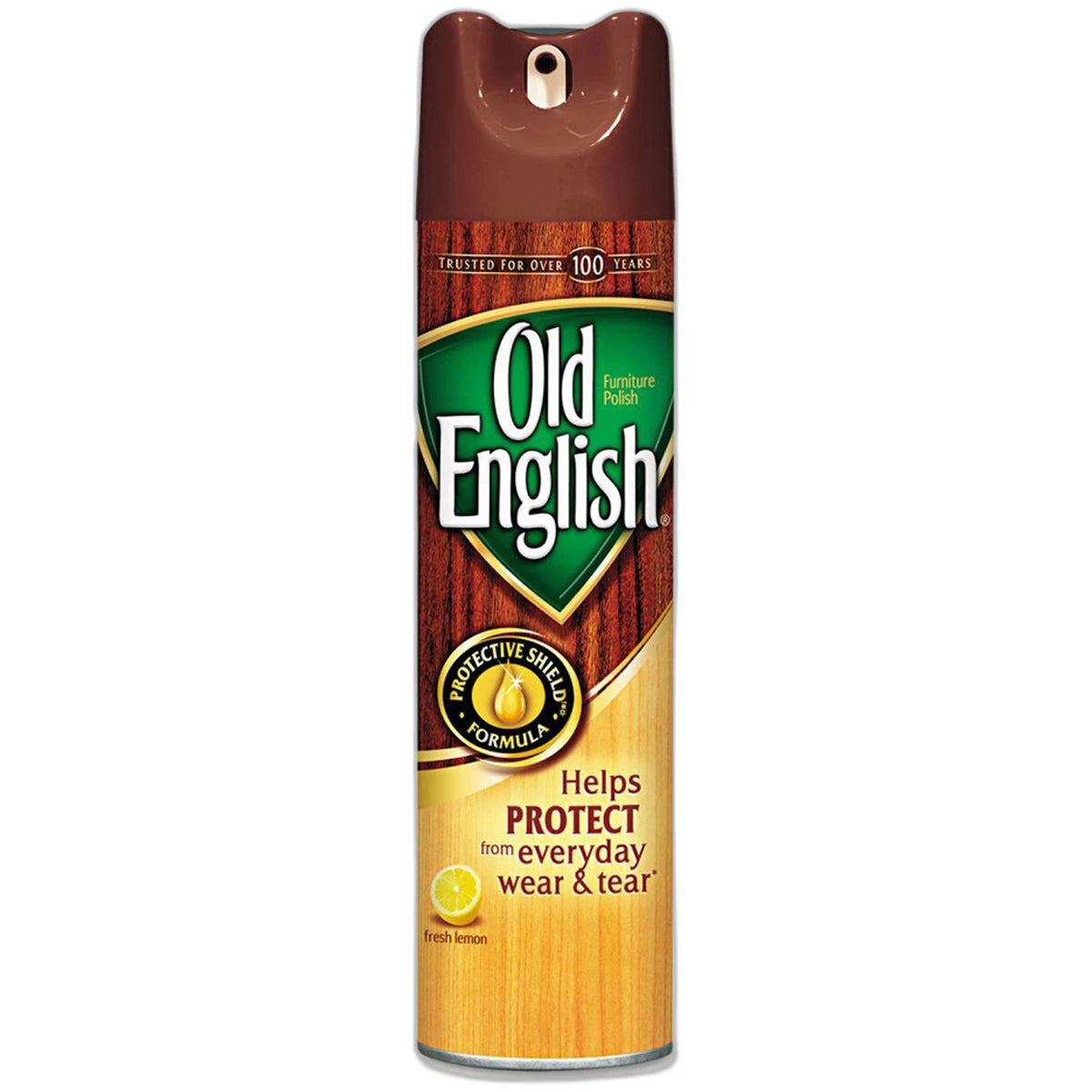 Old English Furniture Polish Spray with Protective Shield Formula Lemon 12.5Oz (Pack of 12)