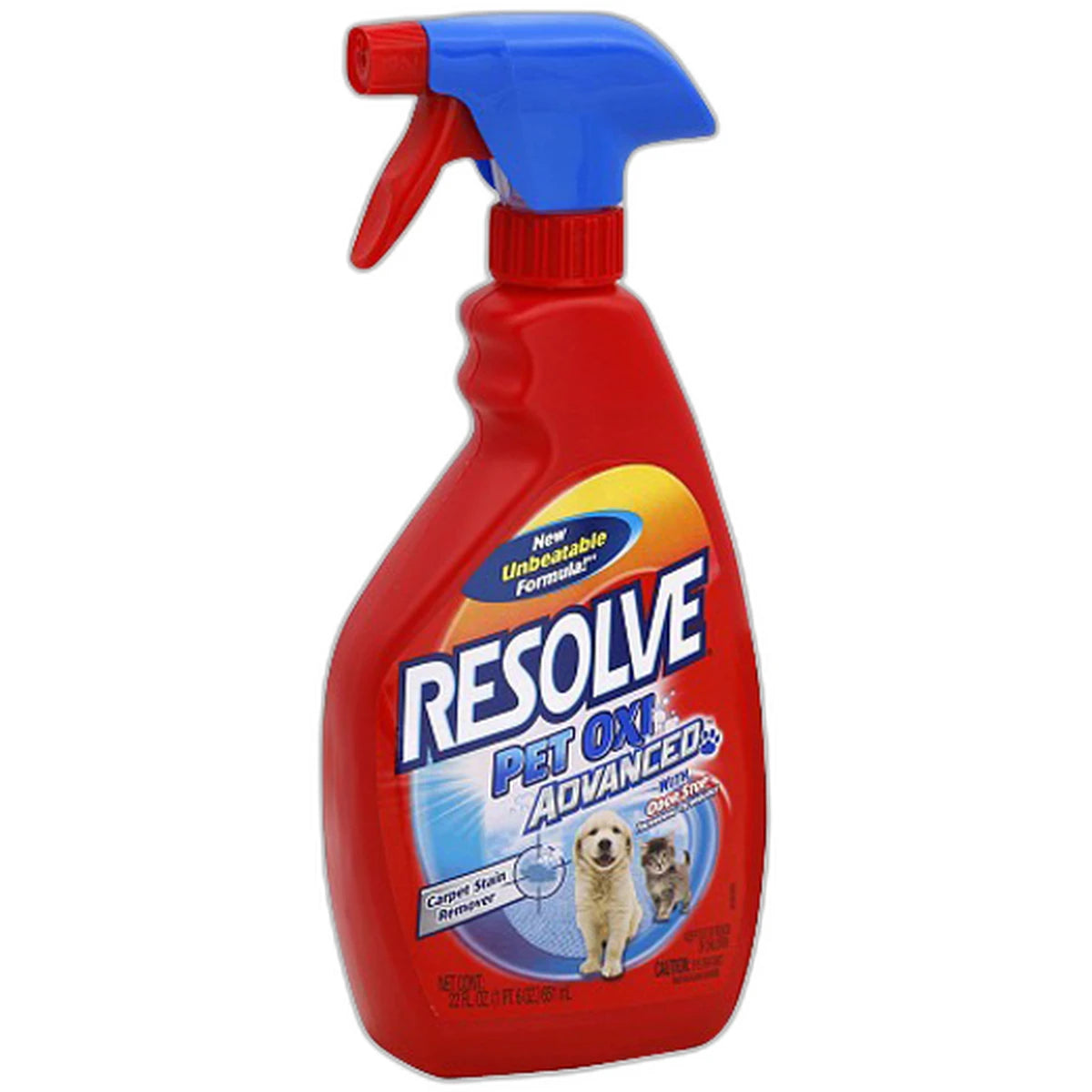 Resolve Pet Oxi Advanced Carpet Spot And Stain Remover22Oz (Pack of 6)