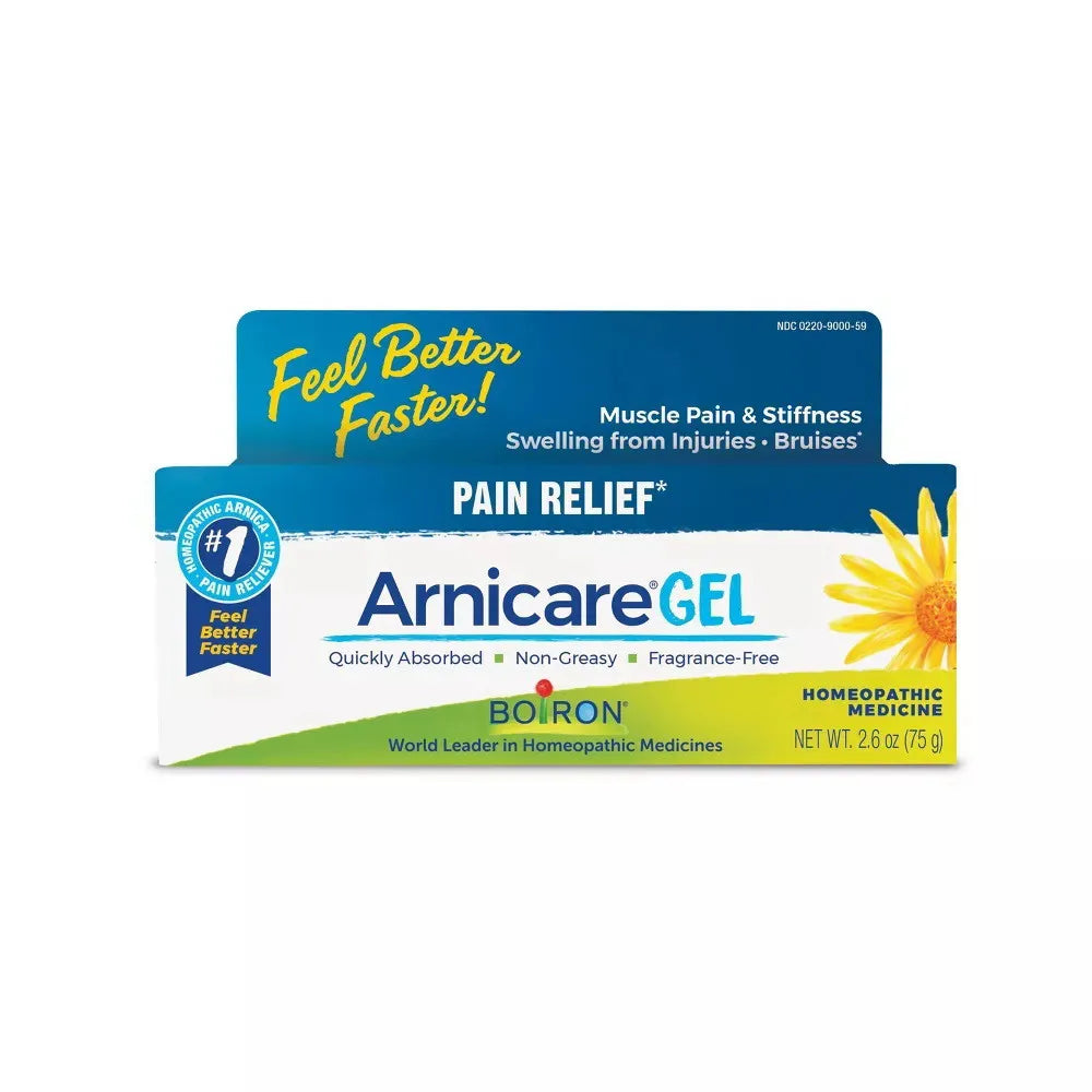 Boiron Arnicare Gel Homeopathic Medicine Pain Relief 2.6Oz (Pack of 48)