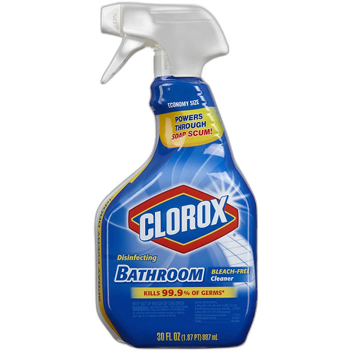 Clorox Disinfecting Bleach Free Bathroom Cleaner 30Oz (Pack of 9)