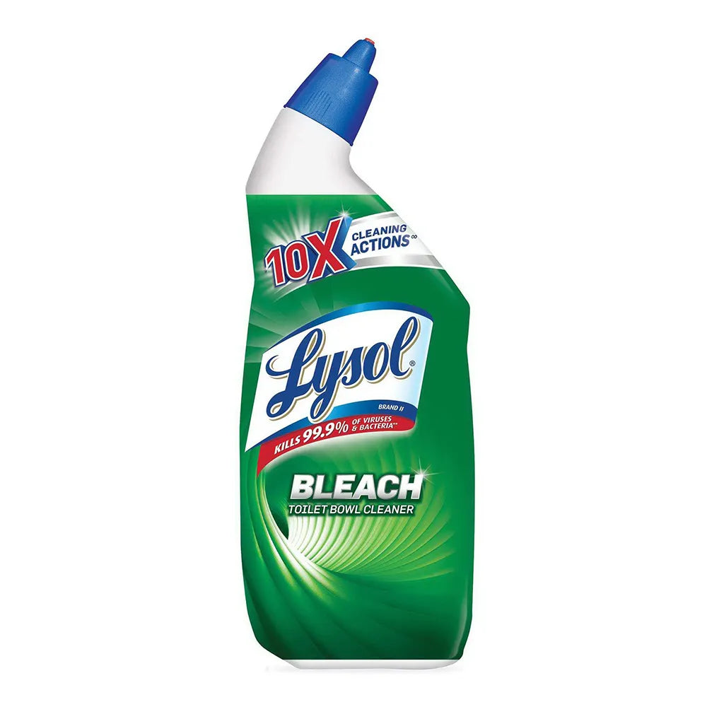 Lysol Toilet Bowl Cleaner With Bleach 24Oz (Pack of 9)