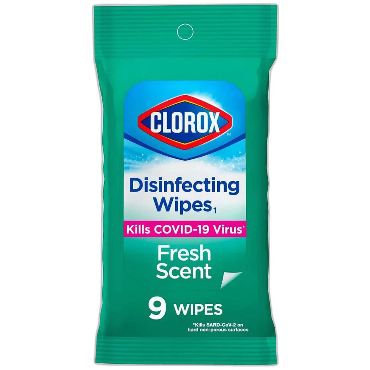 Clorox Disinfecting Wipes Bleach Free 3.04oz (Pack of 24)