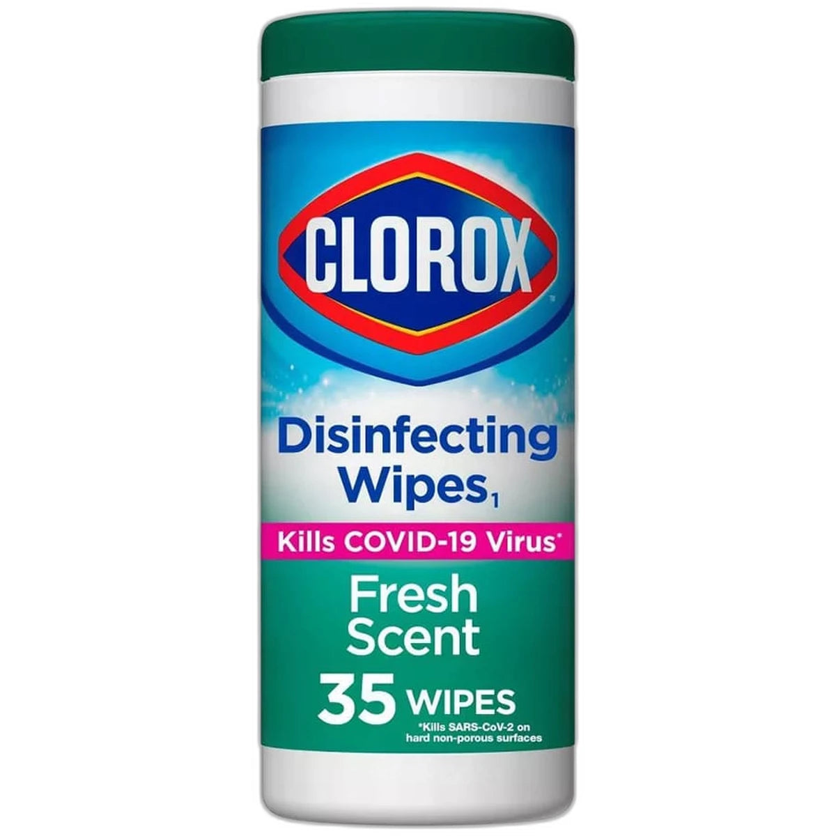Clorox Disinfecting Wipes Fresh Scent 0.16Oz (Pack Of 12)