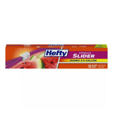 Hefty Jumbo Slider Storage Slider Bag 68.96oz (Pack of 9)